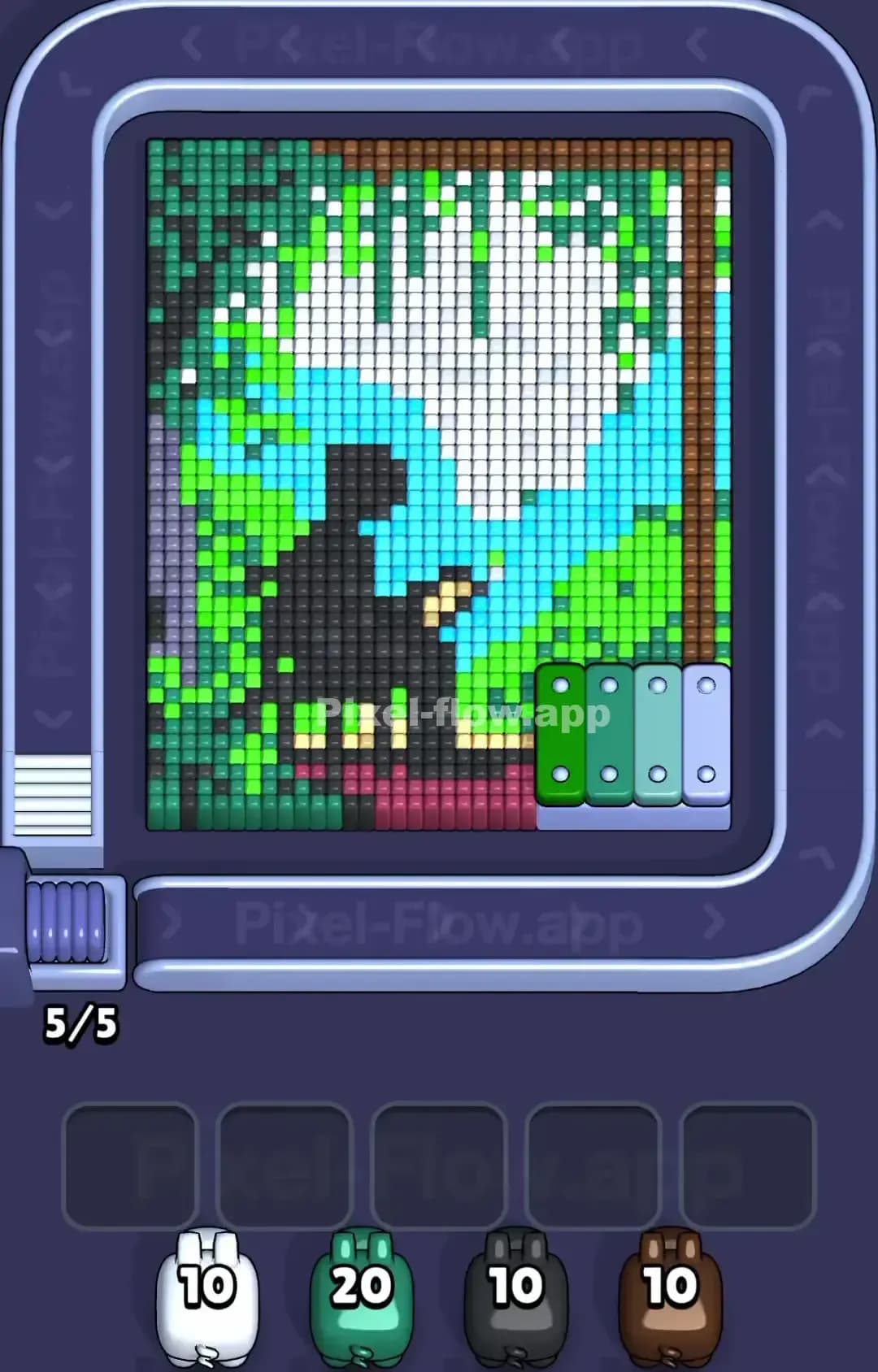 Pixel Flow Level 1520 Screenshot