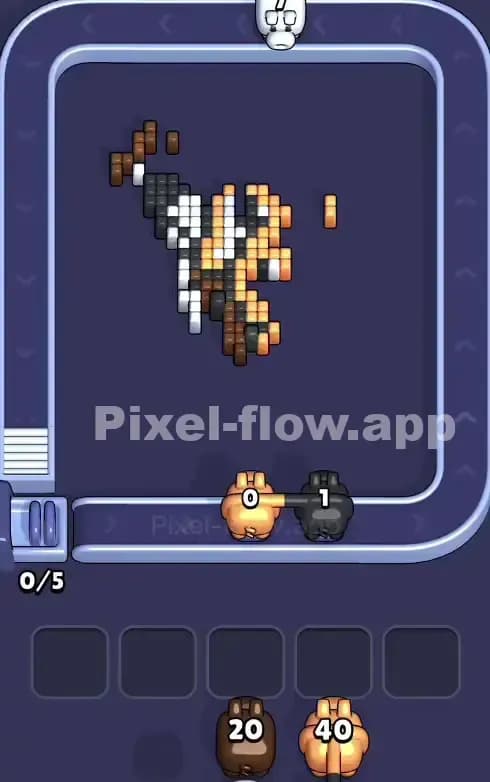 Pixel Flow Level 831 Solution 3