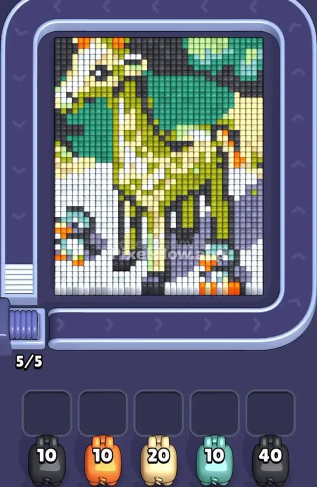 Pixel Flow Level 1865 Gameplay