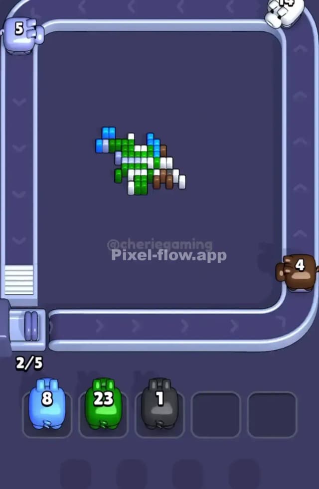 Pixel Flow Level 1811 Solution 3