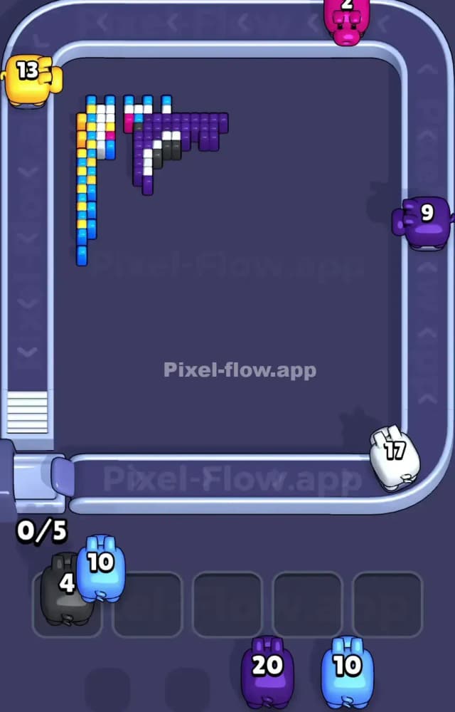 Pixel Flow Level 1040 Solution 3