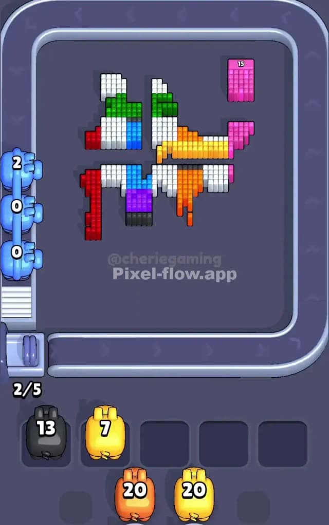 Pixel Flow Level 752 Solution 3