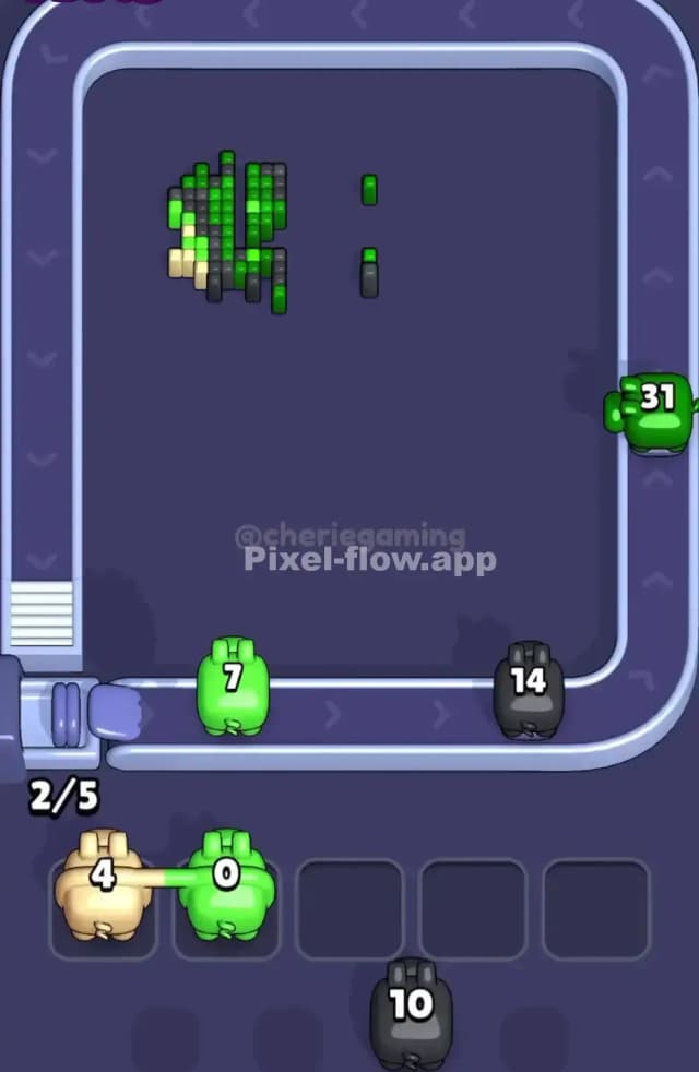 Pixel Flow Level 1686 Solution 3