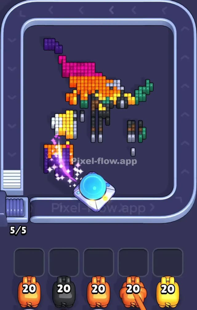 Pixel Flow Level 834 Solution 2