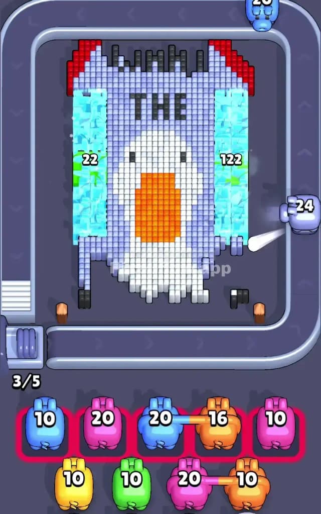 Pixel Flow Level 762 Solution 1