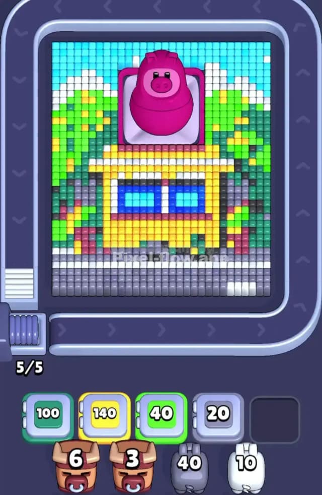 Pixel Flow Level 1903 Gameplay